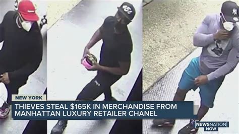 Thieves target Chanel, luxury stores in string of NYC robberies